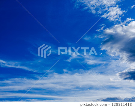 藍天白雲 藍天白雲 128511418