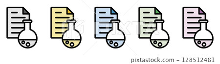 插圖圖示素材集：藥品標記文件檔245 128512481