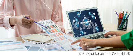 Compliance system for brisk online corporate business 128514108