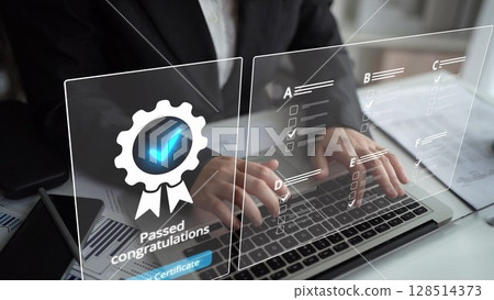 Product Certification Marking Business Quality Excellence Muxer 128514373