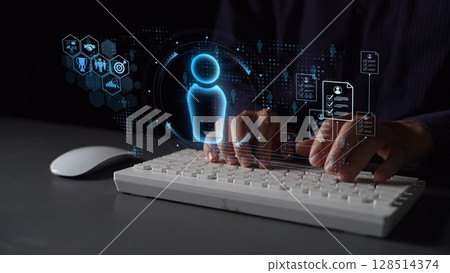 Digital Human Resource and Online Recruitment Technology Muxer Digital Human Resource and Online Recruitment Technology Muxer 128514374