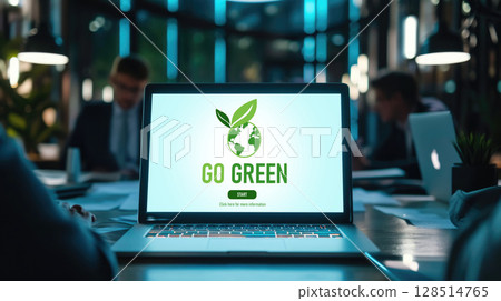 Green business transformation for brisk corporate business 128514765