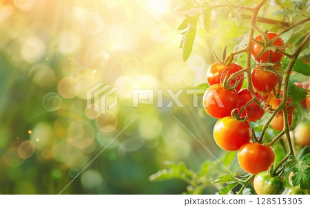 tomatoes in the greenhouse tomatoes in the greenhouse 128515305