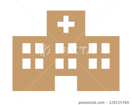 醫院圖示(醫療機構輪廓) 醫院圖示(醫療機構輪廓) 128515769