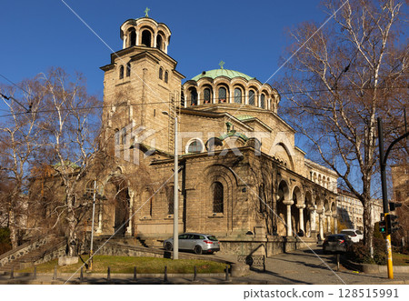 Cathedral in the capital of Bulgaria, Sofia Cathedral in the capital of Bulgaria, Sofia 128515991