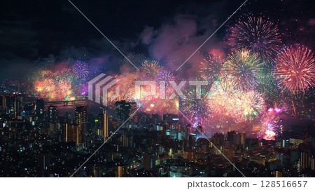 東京天際線和煙火 5 128516657