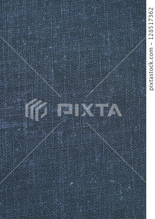 dark gray hemp viscose natural fabric cloth color; sackcloth rough texture of textile fashion 128517362