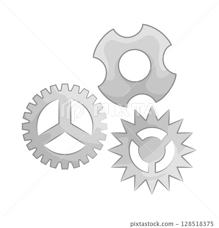 Illustration of Gear Illustration of Gear 128518375