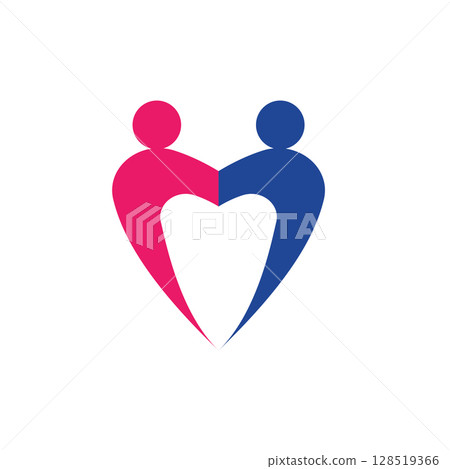 Adoption and community care Logo template vector icon Adoption and community care Logo template vector icon 128519366