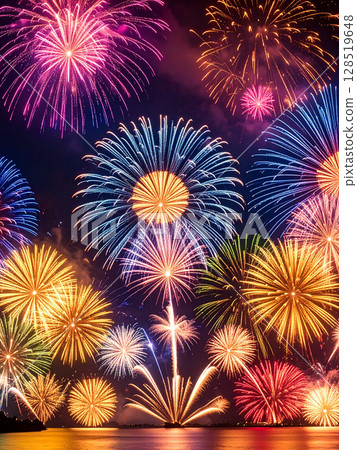 煙花 煙花 128519648