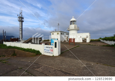 Tappisaki Lighthouse on the Tsugaru Peninsula (Sotogahama Town, Aomori Prefecture) 128519690