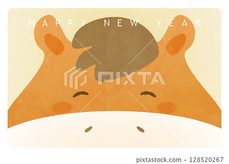 Year of the Horse New Year's card Scandinavian style Japanese style Year of the Horse New Year's card Scandinavian style Japanese style 128520267