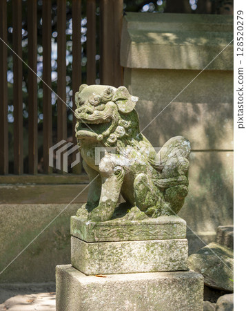 伊古田神社內的稻津彥神社的狛犬（守護獅子） 128520279