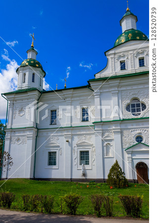 Saviour-Transfiguration Mhar Monastery near Lubny in Poltava region, Ukraine 128520739