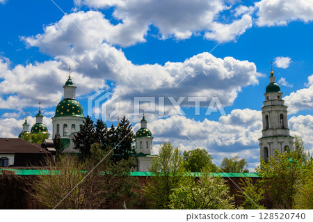 Saviour-Transfiguration Mhar Monastery near Lubny in Poltava region, Ukraine 128520740