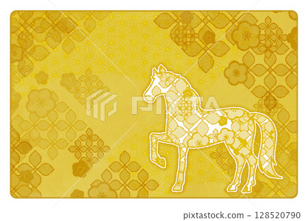 馬年背景 馬年背景 128520790