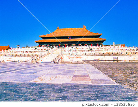 The magnificent Palace Museum in Beijing 128523656