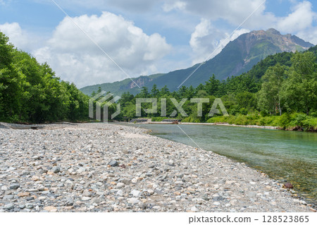 Kamikochi Azusa River in July 128523865