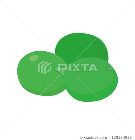Pea vector illustration icon 128524982