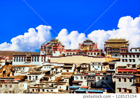 香格里拉松贊林寺美景 128525154
