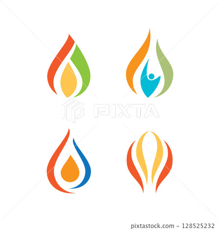 Gas oil logo Gas oil logo 128525232