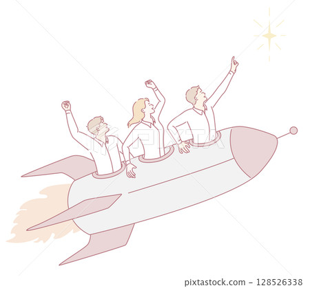 A Dedicated Team is Launching into Space with Overwhelming Excitement and Ambition A Dedicated Team is Launching into Space with Overwhelming Excitement and Ambition 128526338