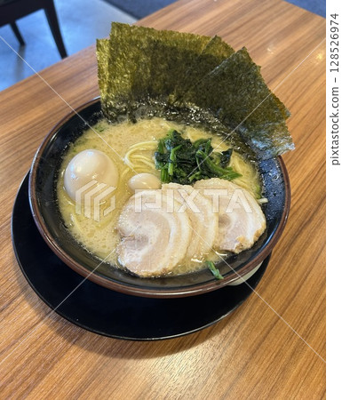 Yokohama-style ramen, Menshoya, Tonkotsu Special, Hamamatsu city, Tonkotsu ramen Yokohama-style ramen, Menshoya, Tonkotsu Special, Hamamatsu city, Tonkotsu ramen 128526974