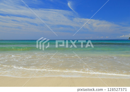 美麗的海灘 美麗的海灘 128527371