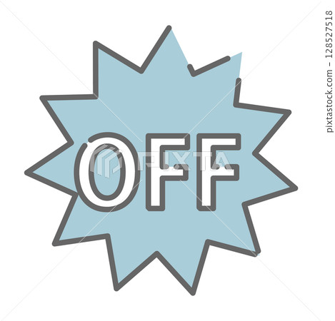 關閉文字藍色氣泡圖標 128527518