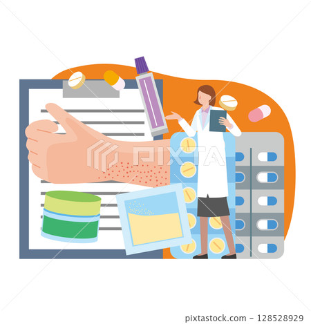 female dermatologist 128528929