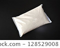 Stockpiled white rice 128529008
