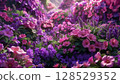 Colorful flowers 128529352