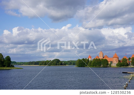 Trakai Castle on the lake Trakai Castle on the lake 128530236