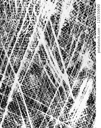 Intricate patterns of white lines cross over a deep black background, creating a dynamic and engaging abstract composition that captures attention and curiosity. Intricate patterns of white lines cross over a deep black background, creating a dynamic and engaging abstract composition that captures attention and curiosity. 128530690