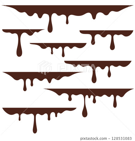 melting caramel elements melting caramel elements 128531083