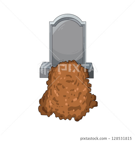 illustration of muslim grave illustration of muslim grave 128531815
