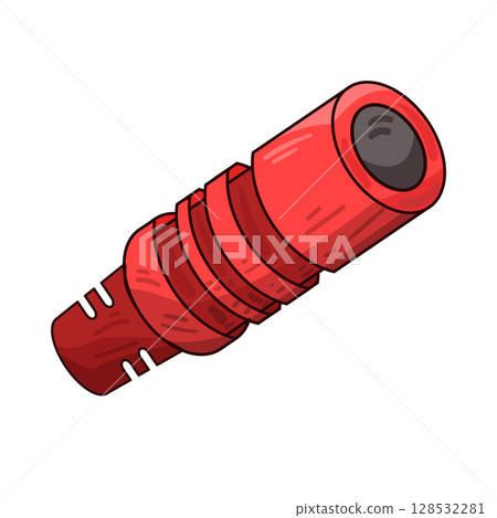 illustration of jack connector 128532281