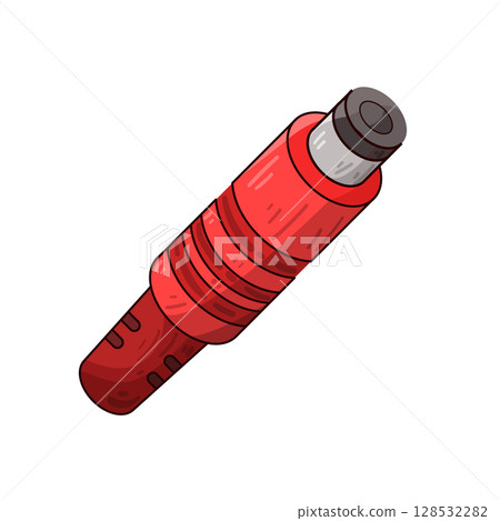 illustration of jack connector 128532282