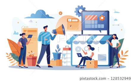 Utilize free or low-cost marketing strategies, leveraging social media and word-of-mouth promotion. 128532949