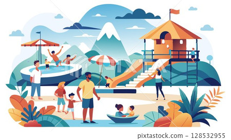 Our resorts offer a wide range of supervised activities, ensuring children are entertained and engaged throughout their stay. 128532955