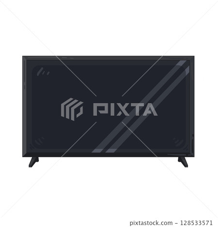 illustration of television illustration of television 128533571
