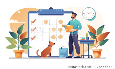 Our flexible scheduling options accommodate your busy lifestyle, making pet grooming convenient and hassle-free. 128533652