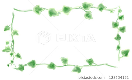 常春藤插圖集，植物自然風格。 128534131
