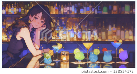 Bartender Girl Bartender Girl 128534172
