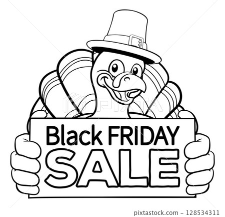 Turkey Thanksgiving Cartoon Bird Christmas Mascot Turkey Thanksgiving Cartoon Bird Christmas Mascot 128534311