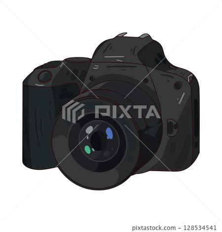 illustration of camera 128534541