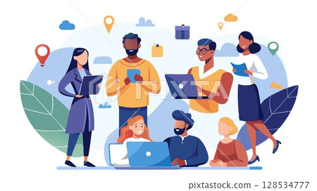 Connect with native speakers from diverse backgrounds, practicing languages in engaging and supportive online environments. 128534777