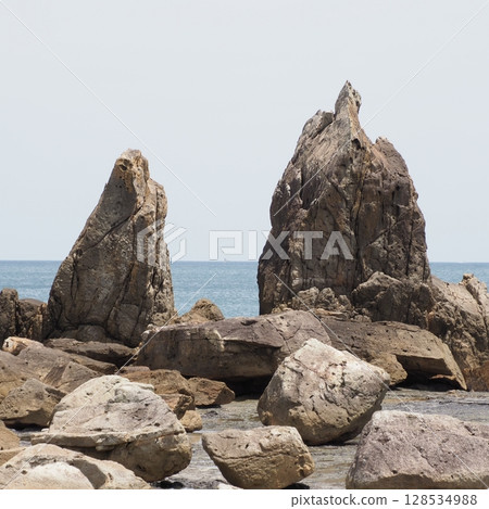 Wakayama Enomoto Bridge Pile Rock 128534988