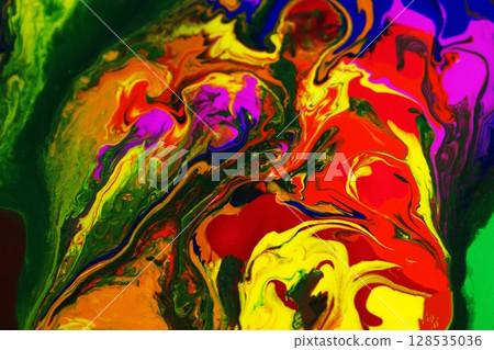 Modern abstract screen background. Flowing mixed colors. Modern abstract screen background. Flowing mixed colors. 128535036