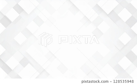Abstract geometric background of white and gray cubes in a 3D pattern design, perfect for modern business and technology illustrations Abstract geometric background of white and gray cubes in a 3D pattern design, perfect for modern business and technology illustrations 128535948
